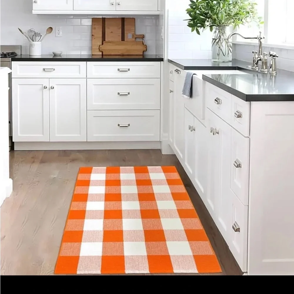 Farmhouse Small Accent Rugs/Doormats Bundle - New